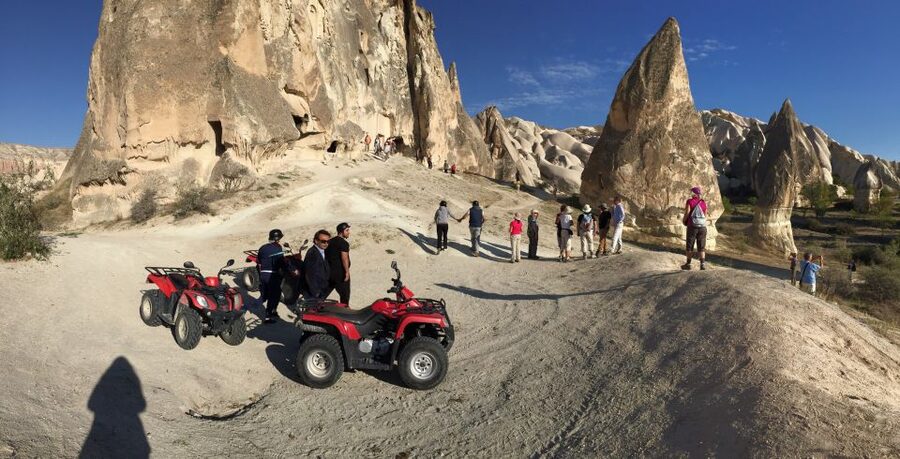 Göreme: Quad Safari through the Sword, Love & Rose Valleys - Valley Photo Stops and Cavusin Off-Road: What You’ll See From the Ground