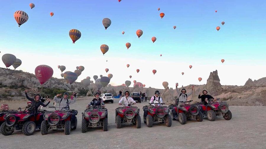 Guided Sunset or Sunrise ATV Tour in Cappadocia Valleys - Getting to Çavuşin: pickup, meeting, and your first minutes on the ATV