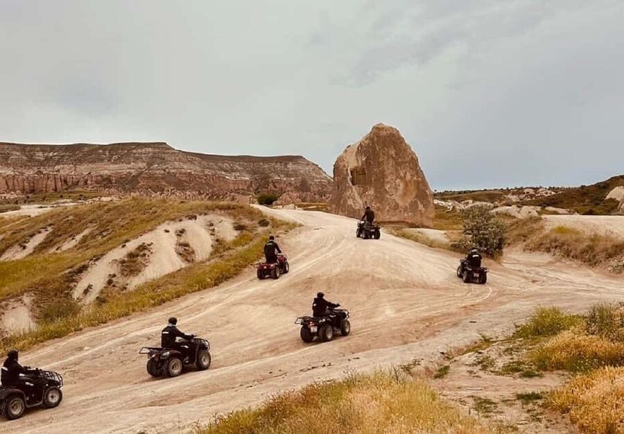 Guided Sunset or Sunrise ATV Tour in Cappadocia Valleys - Balloon spotting while you ride: what to do with your eyes and your camera
