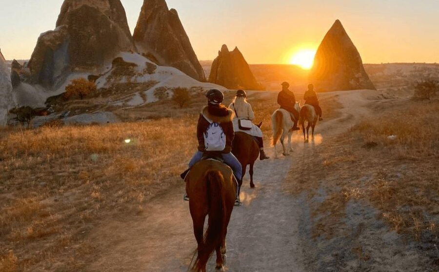 Horse back riding in Cappadocia - A 2-hour ride that starts with briefing and real safety habits