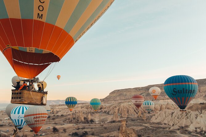 Hot Air Balloon Flight in Cappadocia with Experienced Pilots - Your flight path: red valleys, volcanic shapes, and fairy chimneys