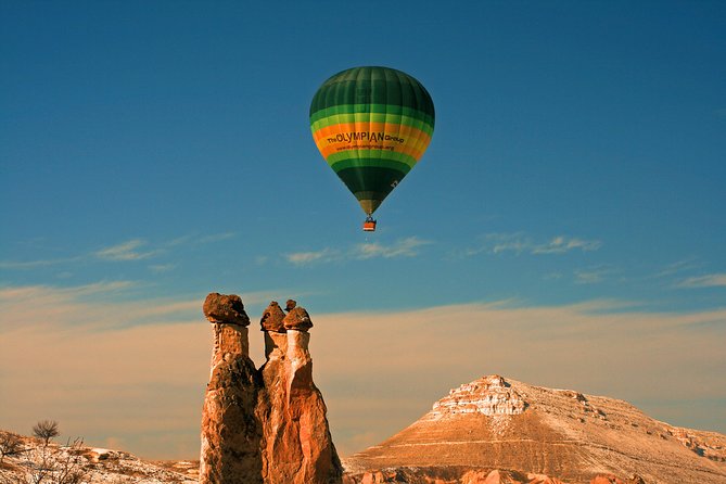 Hot Air Balloon ride in Cappadocia - Goreme Panorama: regroup time and a final look at the terrain