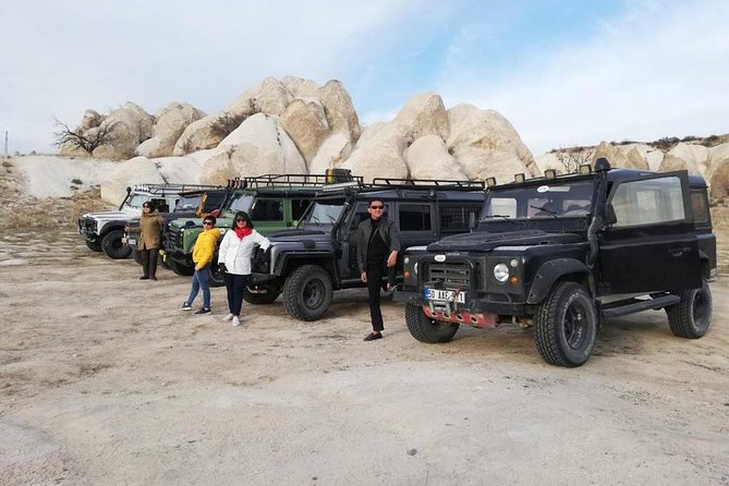 Jeep Safari Tour Cappadocia 4x4 Off-road ( Private Tour) - Ortahisar Castle Outside and the Valley Photostop