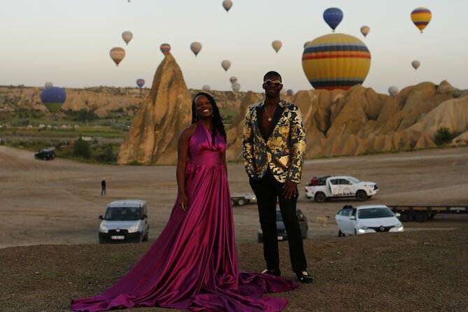 Magical Cappadocia Photoshoot with a Professional Photographer - Love Valley for fairy chimneys and balloon-filled frames