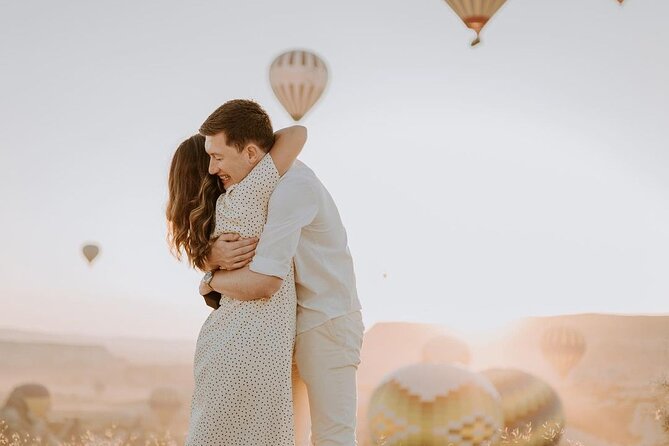 Marriage Proposal and Photoshoot in Cappadocia with Balloon view - Price and Value for a Private Proposal Package