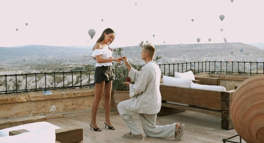 Marriage Proposal Surprise & Engagement in Cappadocia - Photo and video delivery: what you actually receive