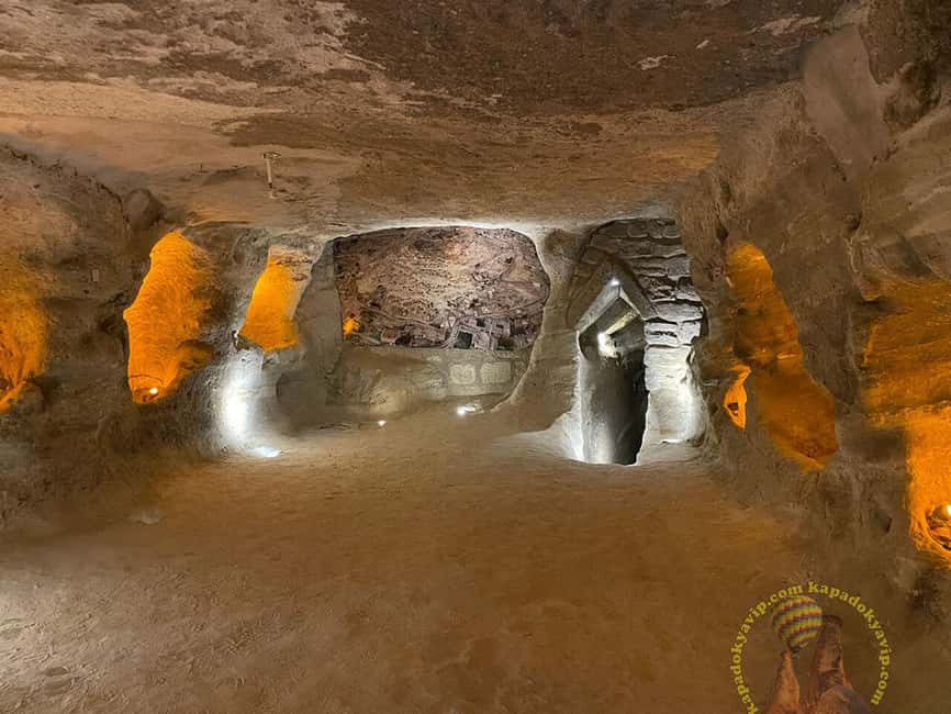 Nevşehir: Kayaşehir Underground City Entry Tour - What you actually walk through: galleries, living quarters, storage, and communal spaces