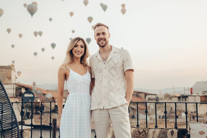 Photo Shooting with Breathtaking Views and Carpeted Corners - The carpeted courtyard about 100 meters away: texture that makes the photos feel real