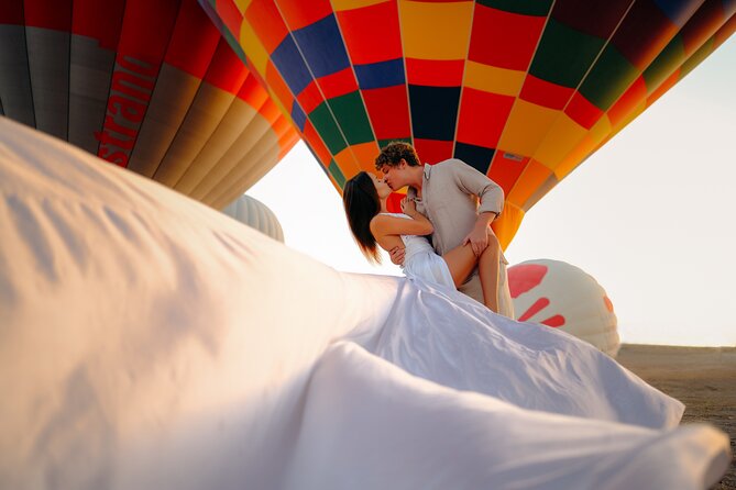 Photoshoot with Balloons in Cappadocia - Stop 3 in Gulludere Vadisi: church site, cave crevice, and a quick 40-minute storyline