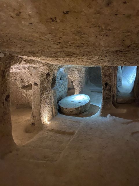 Private Cappadocia Tour with Van and Driver - Özkonak Underground City: Down 8 Floors of Kitchens, Shelters, and Wine Cellars