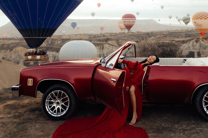 Private Classic Car Sunrise Balloon Chasing Experience - Love Valley time in a classic car, plus photo angles with punch