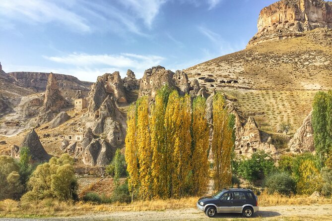 Private minivan and driver full day Cappadocia - Stop 4: Golgoli Tepesi caves and the Cappadocia top view (about 30 minutes)