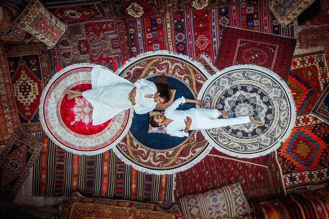 Private Photo & Drone Session in Carpet Gallery - It’s still Cappadocia, just inside a carpet gallery