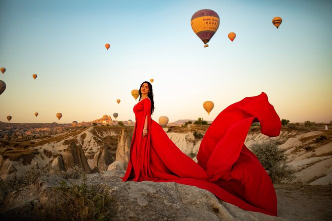 Private Photoshoot in Cappadocia - Following the Balloon Route: Love Valley, Red Valley, and Cavuşin Hills