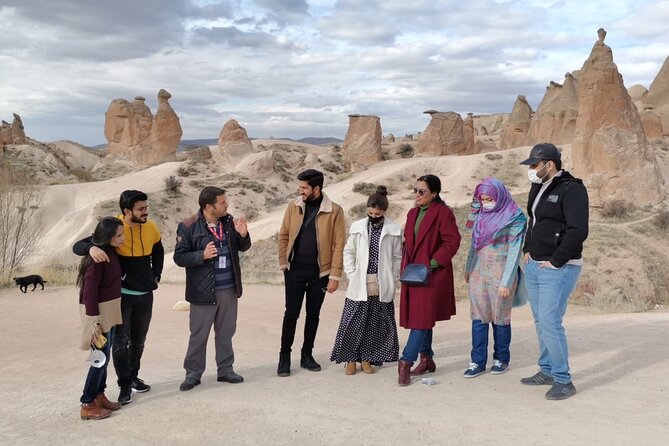 Red and Green Combined Tour +Lunch - Stop 2: Uchisar Castle, a free, high-impact rock landmark