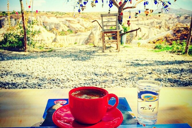 Red (North) Tour Cappadocia (small group) with lunch and ticket - Fairy Chimneys walking stop: three-headed formations and the monk angle