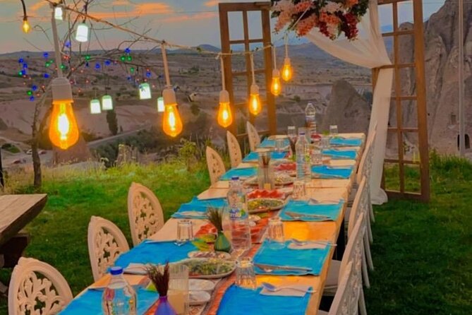 Romantic Cappadocia Sunset Dinner and Wine - Menu breakdown: soup, appetizers, main course choices, dessert