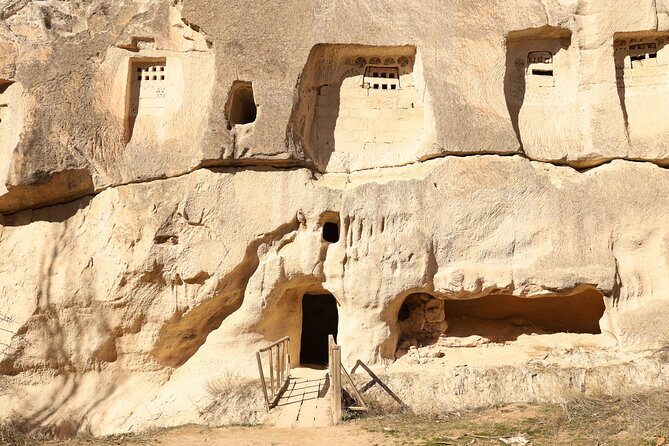 Rose and Red Valley Hiking Tour - Stop 4: Rose Valley at golden hour, with tunnels, canyons, and cave churches