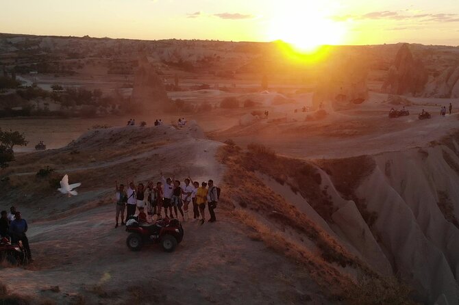 Stunning Sunset Right after Quad Bike Tour in Cappadocia - Why a 5:00 pm Quad Bike Plan Makes Sense in Göreme