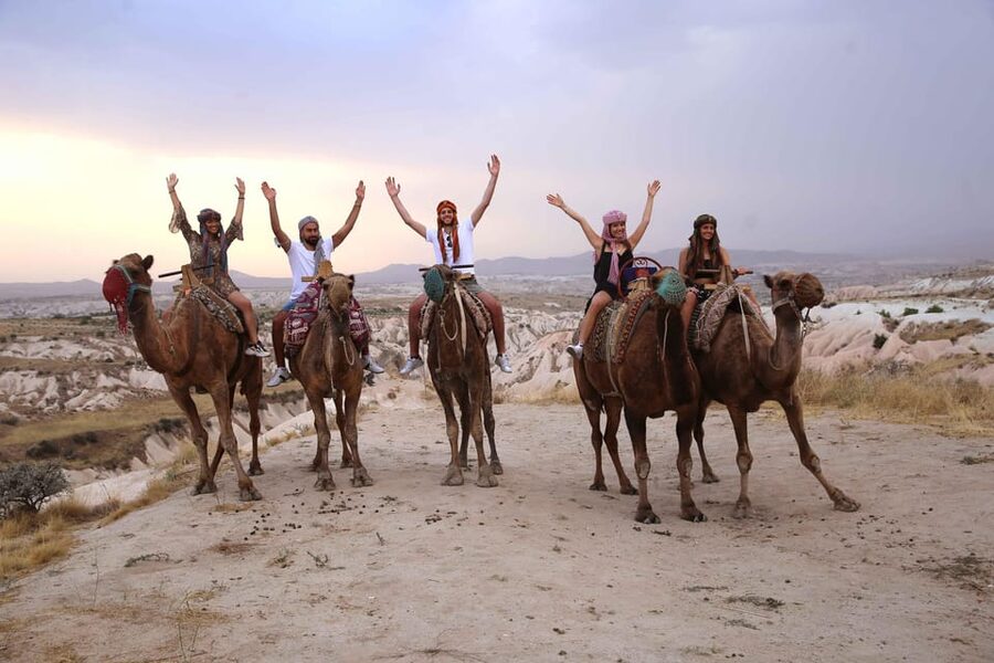 Sunrise and Sunset Camel Ride with Stunning Cappadocia Views - What you will see on the camel: valleys, hidden viewpoints, and fairy chimneys