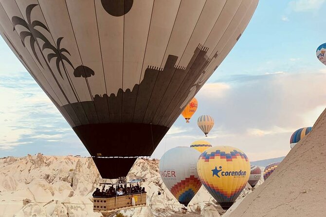 Sunrise Hot Air Balloon Flight in Cappadocia (Fairy Chimneys) - The pre-flight balloon station: pilots, safety rules, and photos