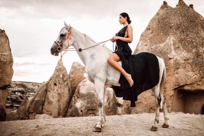 Sunset Horseback Riding Through The Valleys In Cappadocia - Love Valley sunset point: where the light does the work
