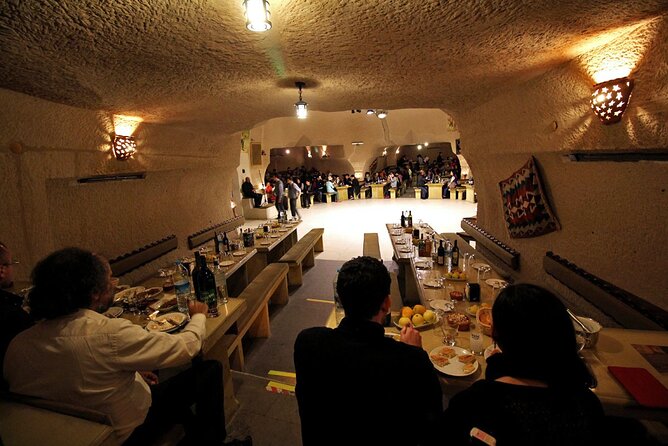 Turkish Night at Cave Restaurant with Dinner and Unlimited Drinks - Dinner basics: Turkish food, mezes, and mixed reviews on quality