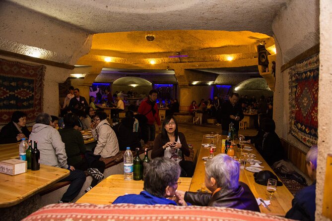 Turkish Night at Cave Restaurant with Dinner and Unlimited Drinks - Transfers and guides: where the experience can swing