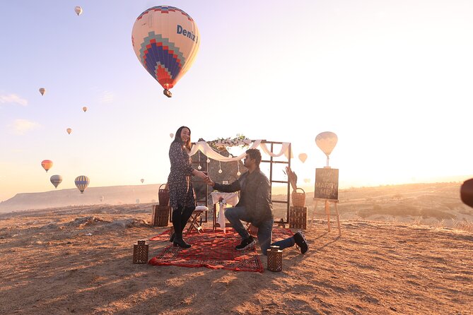Wedding Proposal and Photoshoot with Hot Air Balloons - Price and value: $187.60 per group up to 3