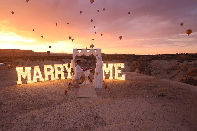 Wedding Proposal and Photoshoot with Hot Air Balloons - Logistics that keep the romance intact